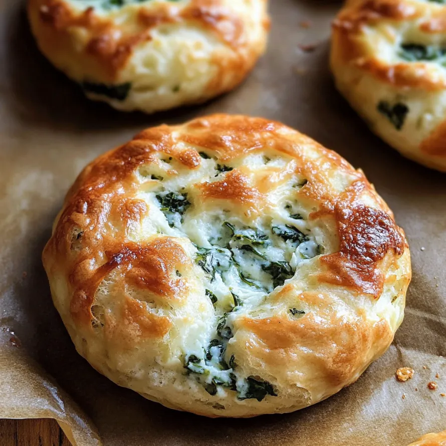 A pastry with blueberries and cheese.