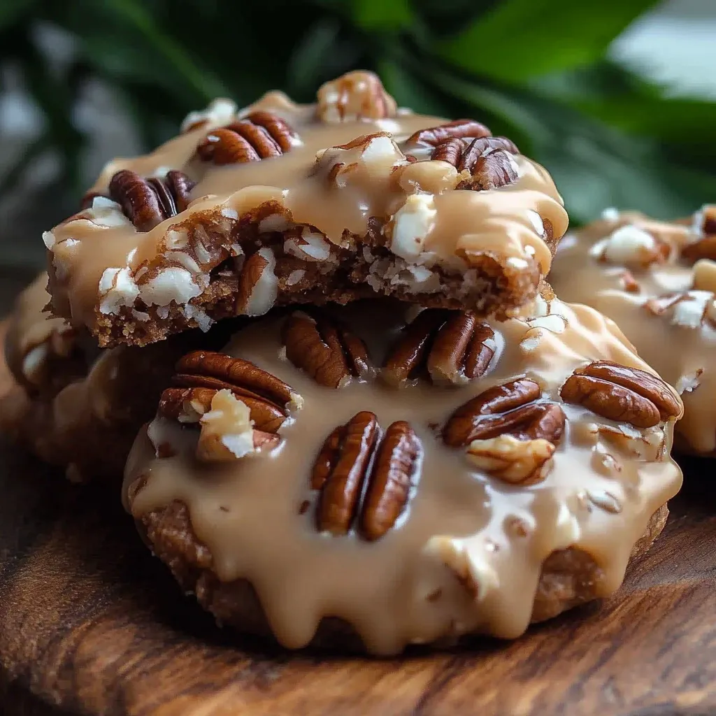 A close up of a pecan pie.
