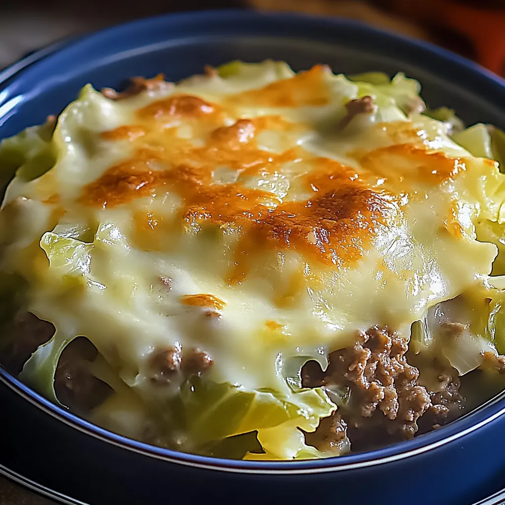 A plate of food with cheese and meat.