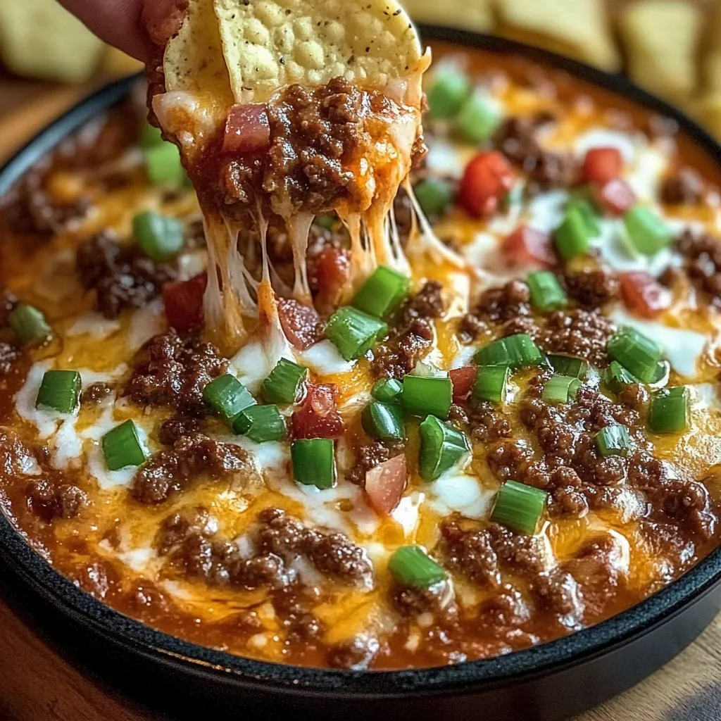 A person is eating a bowl of chili.