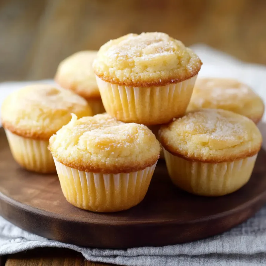 A plate of cupcakes with frosting.