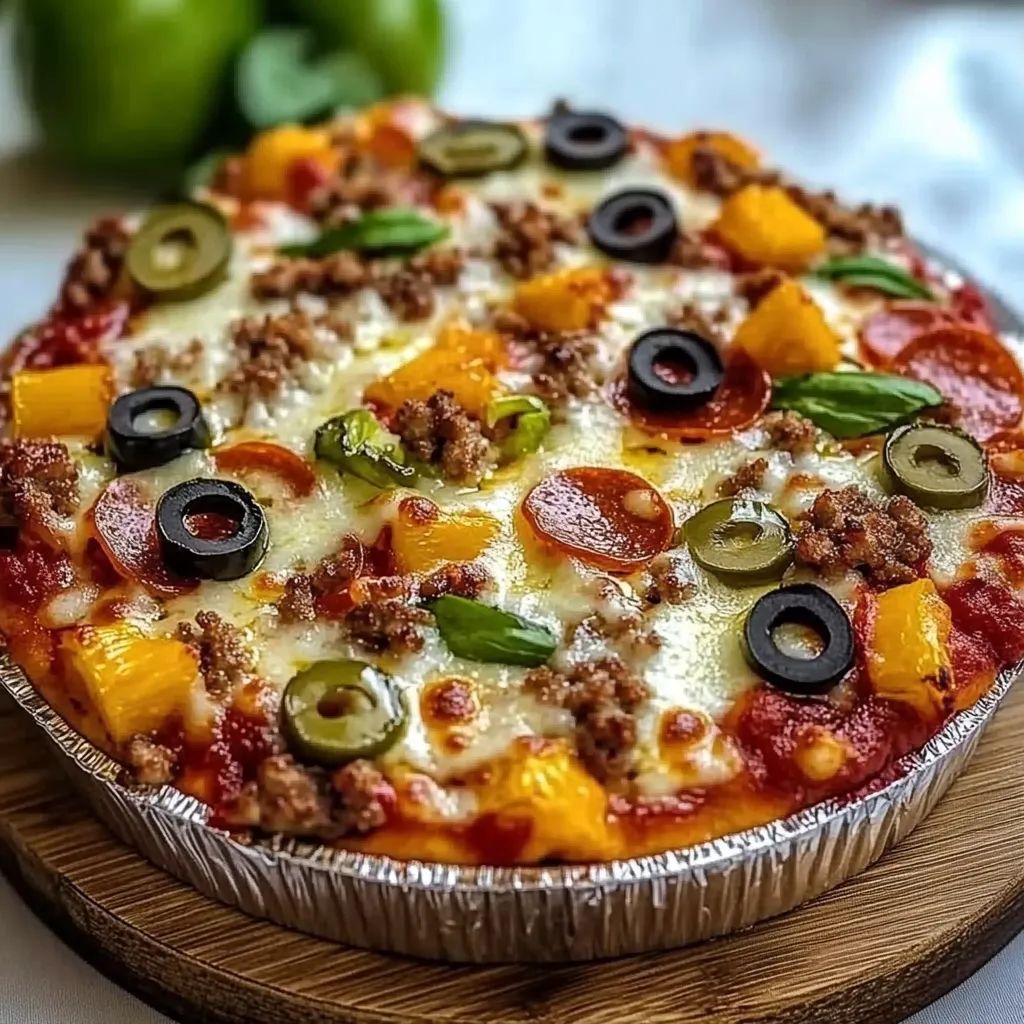 Low Carb Crustless Pizza Bowl