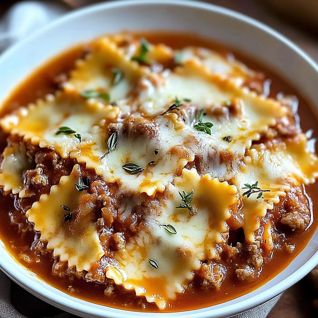 A bowl of pasta with meat sauce.