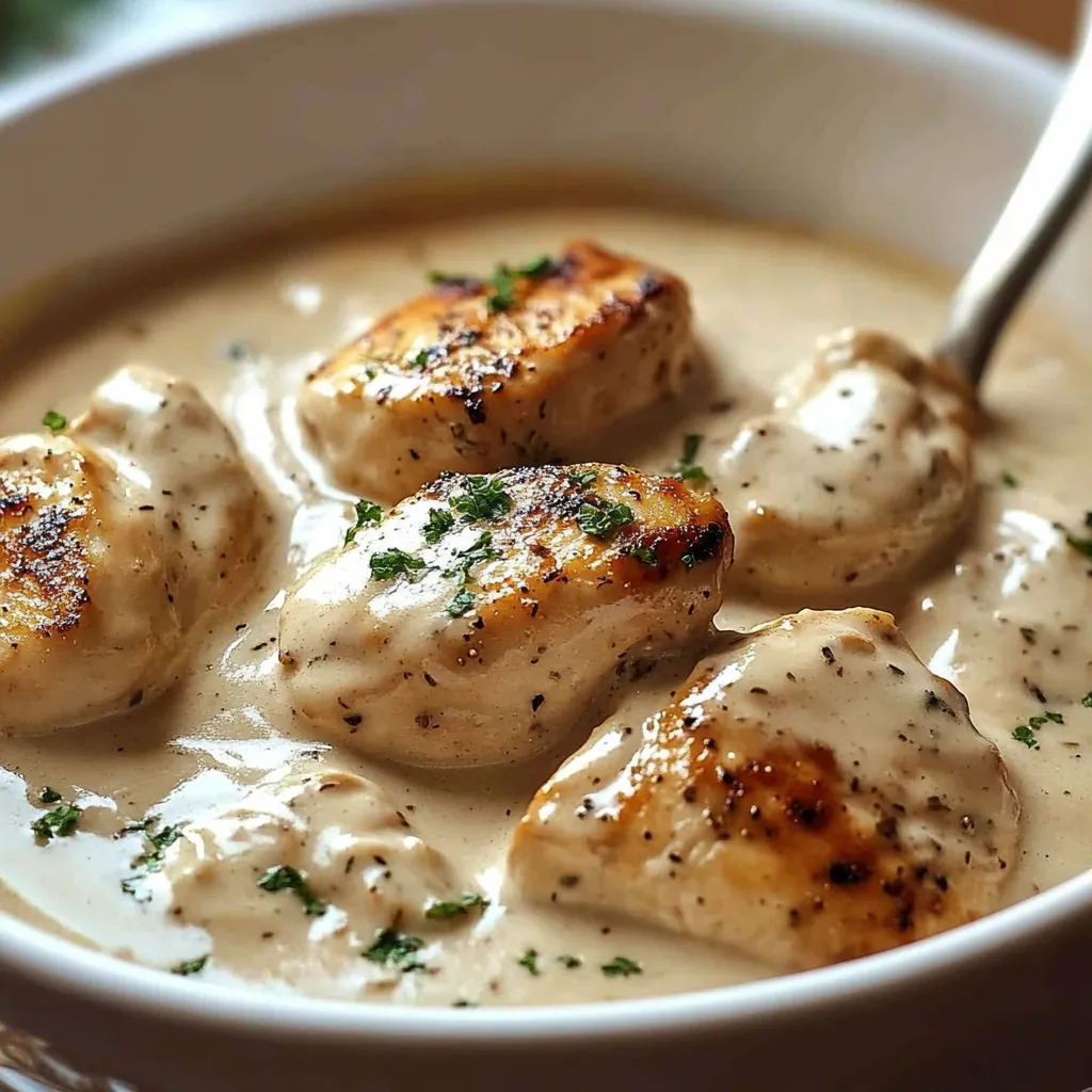 A bowl of soup with meatballs in it.