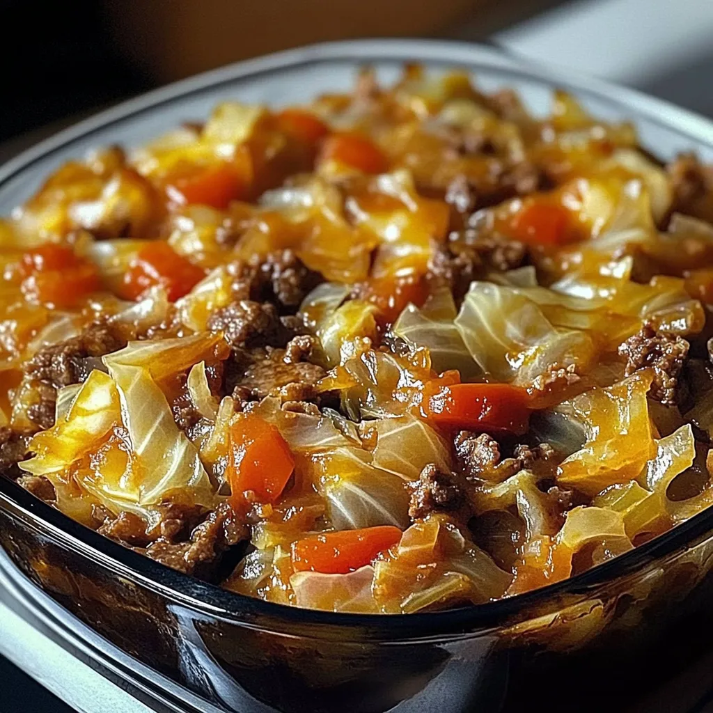A bowl of food with meat and vegetables.