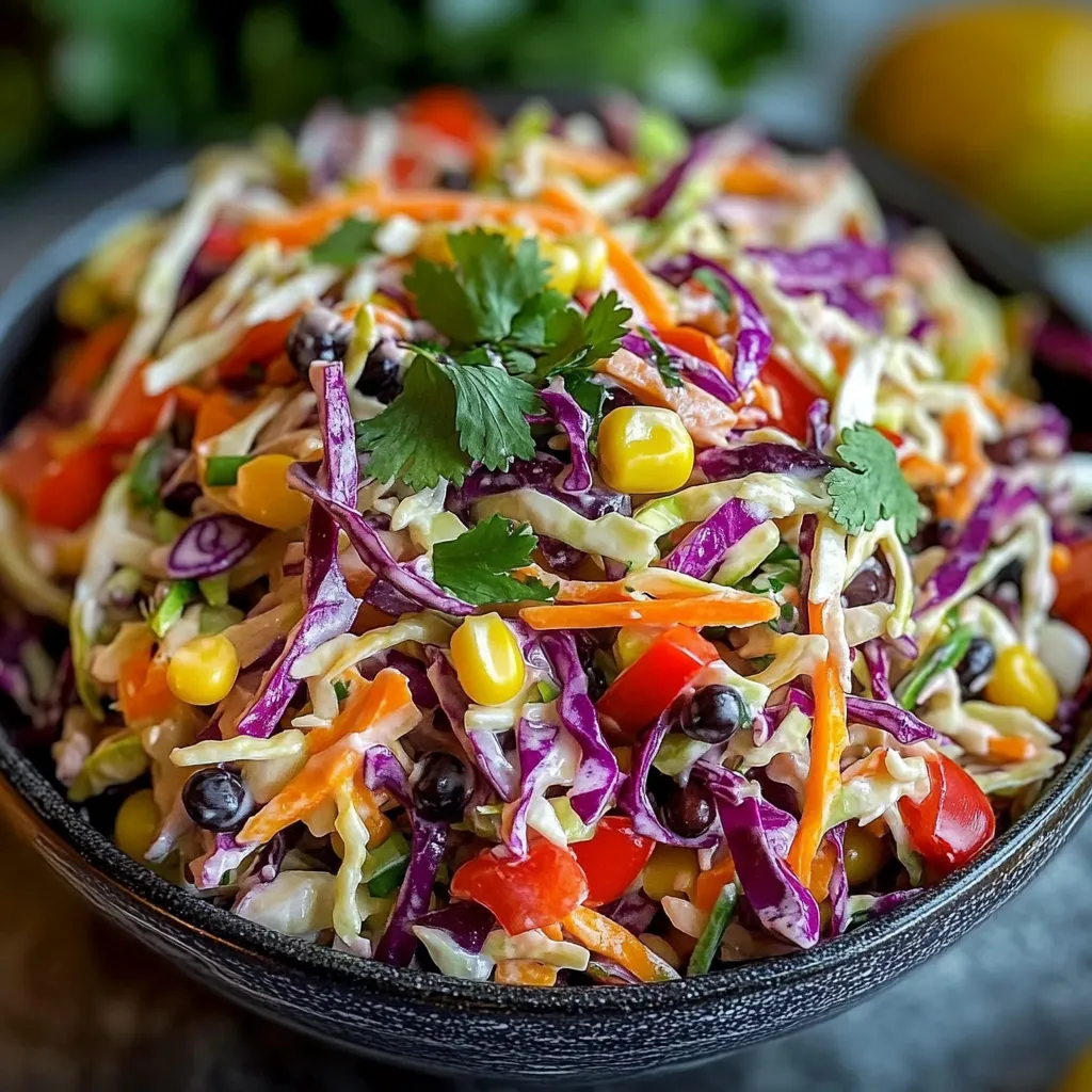 A bowl of salad with a variety of vegetables.