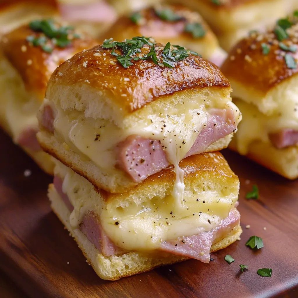 Ham & Swiss Sliders
