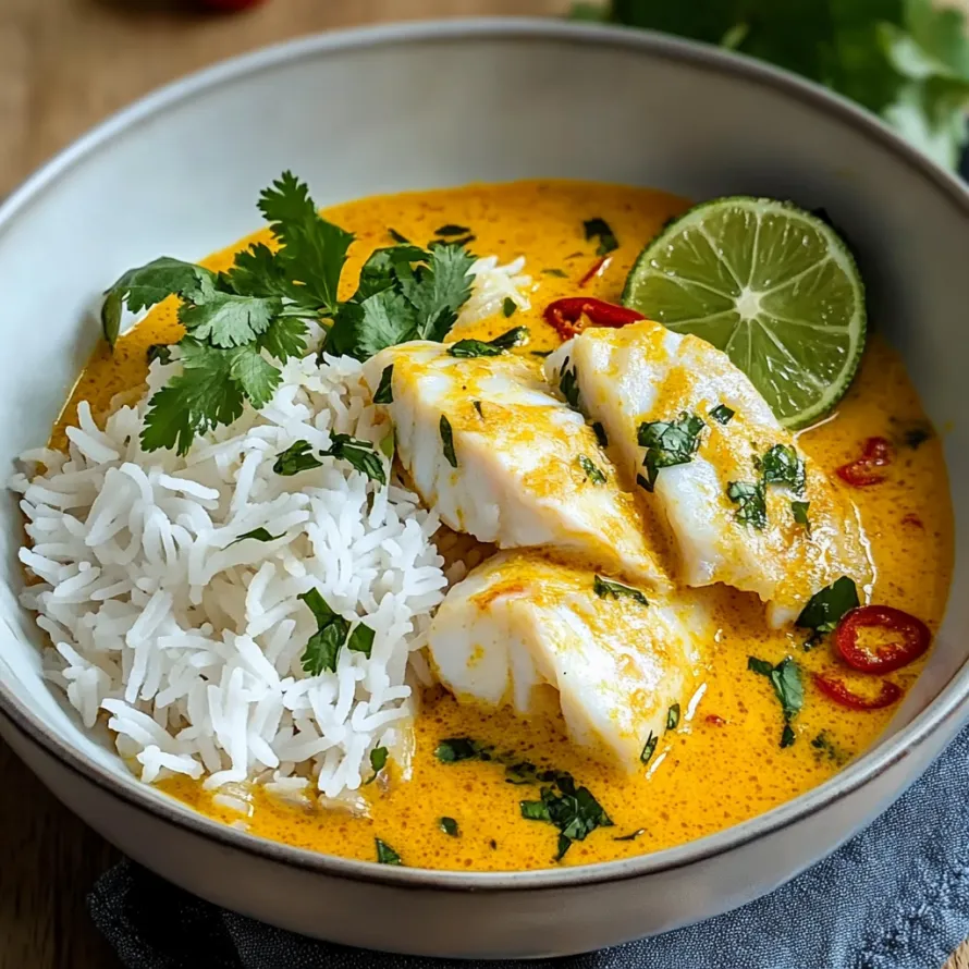 A bowl of food with rice and fish.