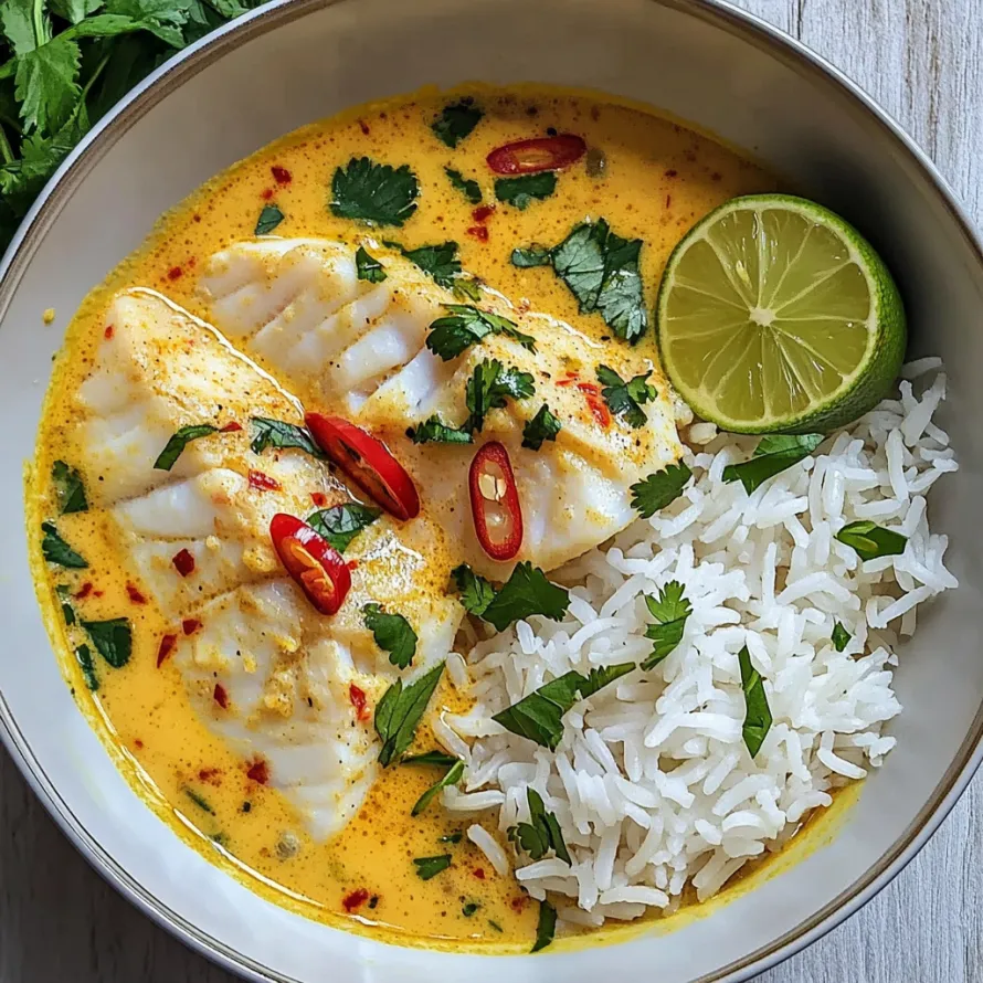 A bowl of fish and rice.