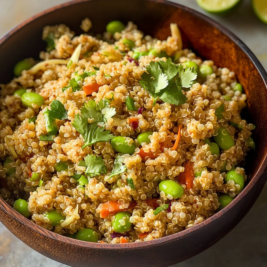 A bowl of rice with peas and carrots.