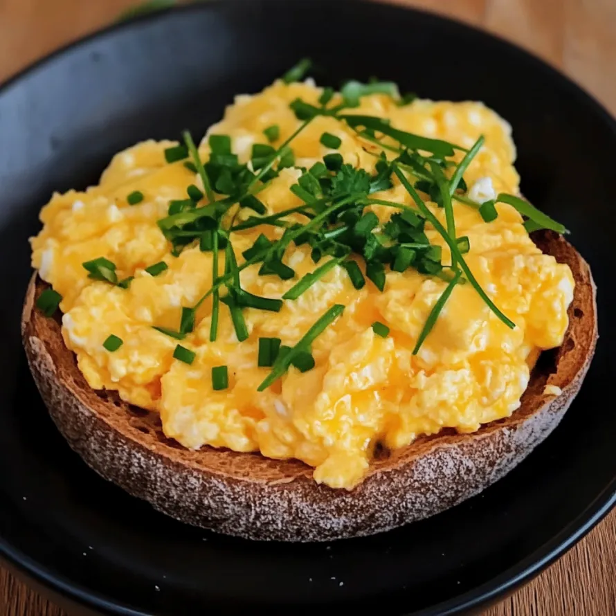 A plate of food with a slice of bread and eggs.