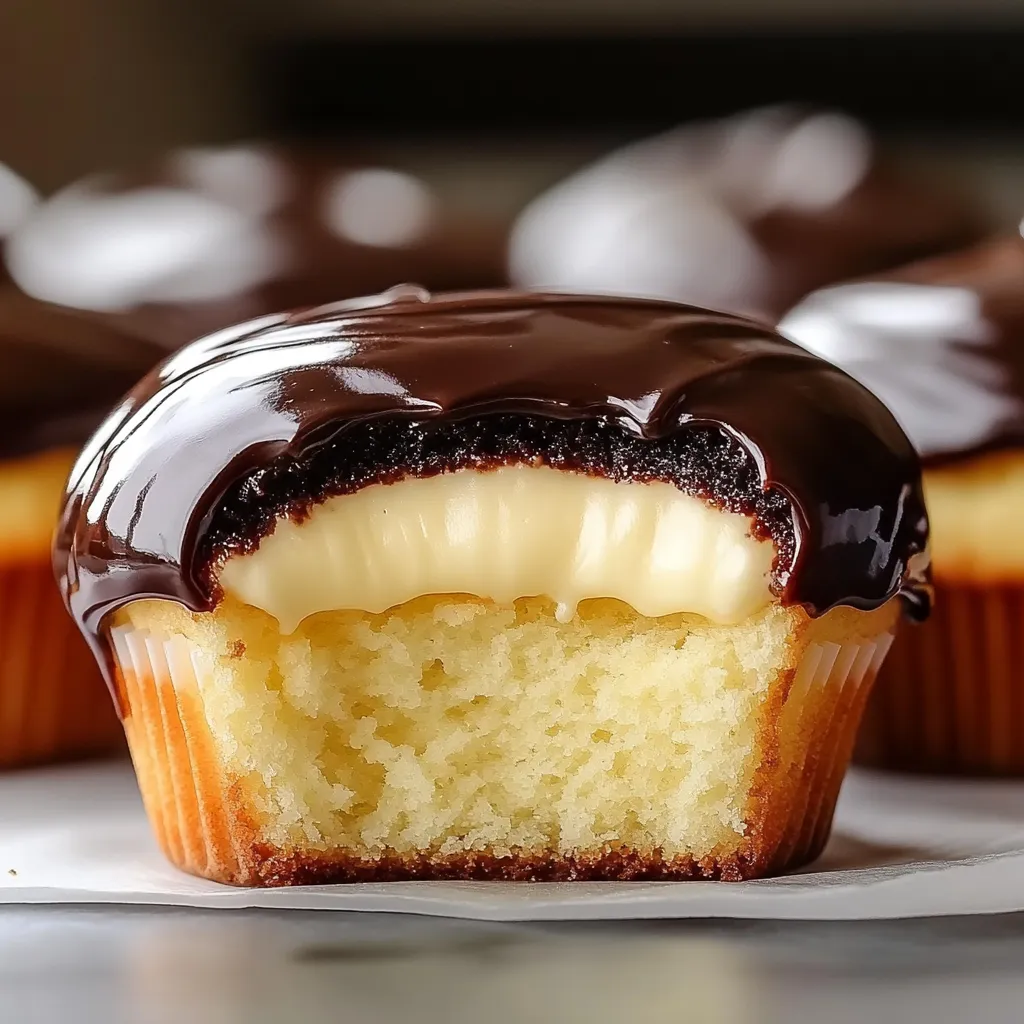 A chocolate cupcake with white frosting.