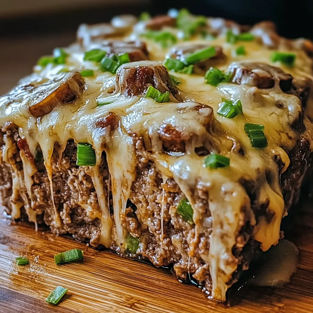 Classic Philly Cheesesteak Meatloaf