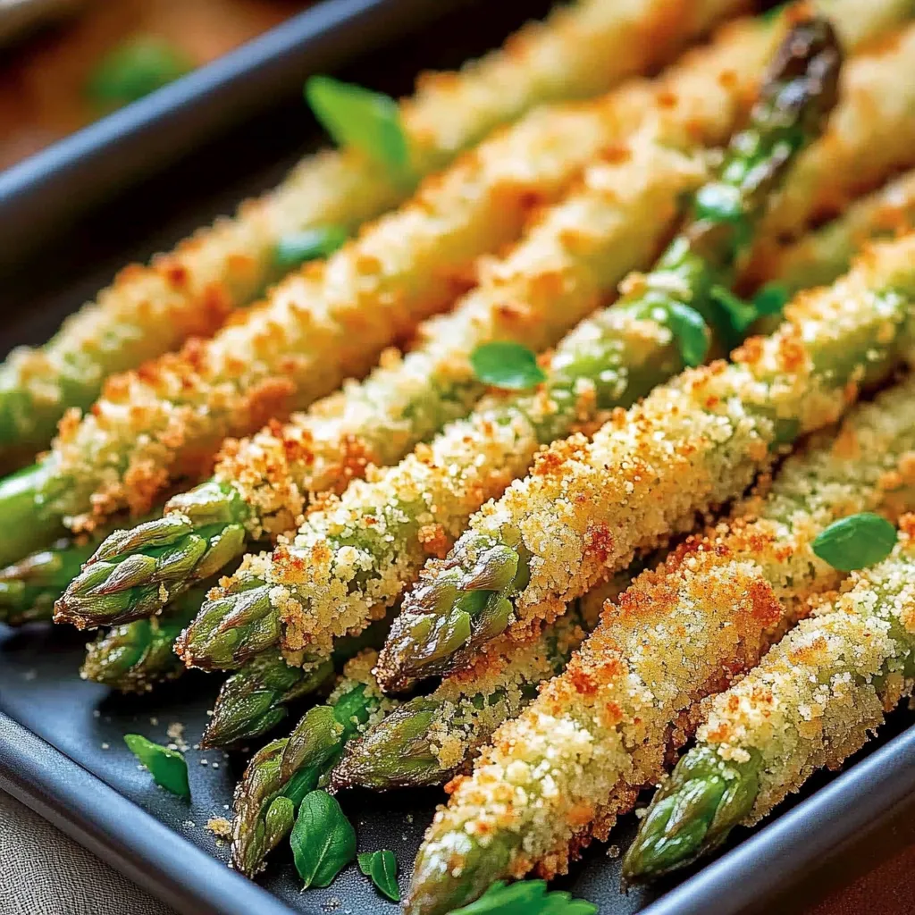 Crispy Parmesan Asparagus Sticks