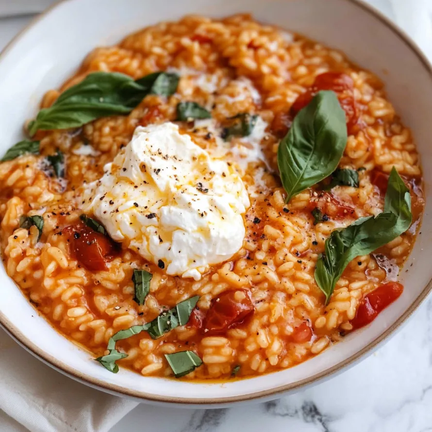 A bowl of rice with cheese and tomatoes.
