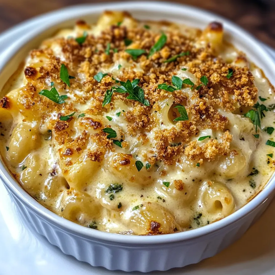 A bowl of macaroni and cheese with a sprinkle of cheese on top.