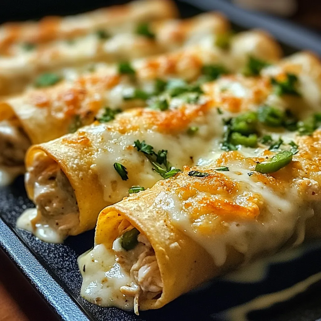 A plate of food with a cheese sauce.