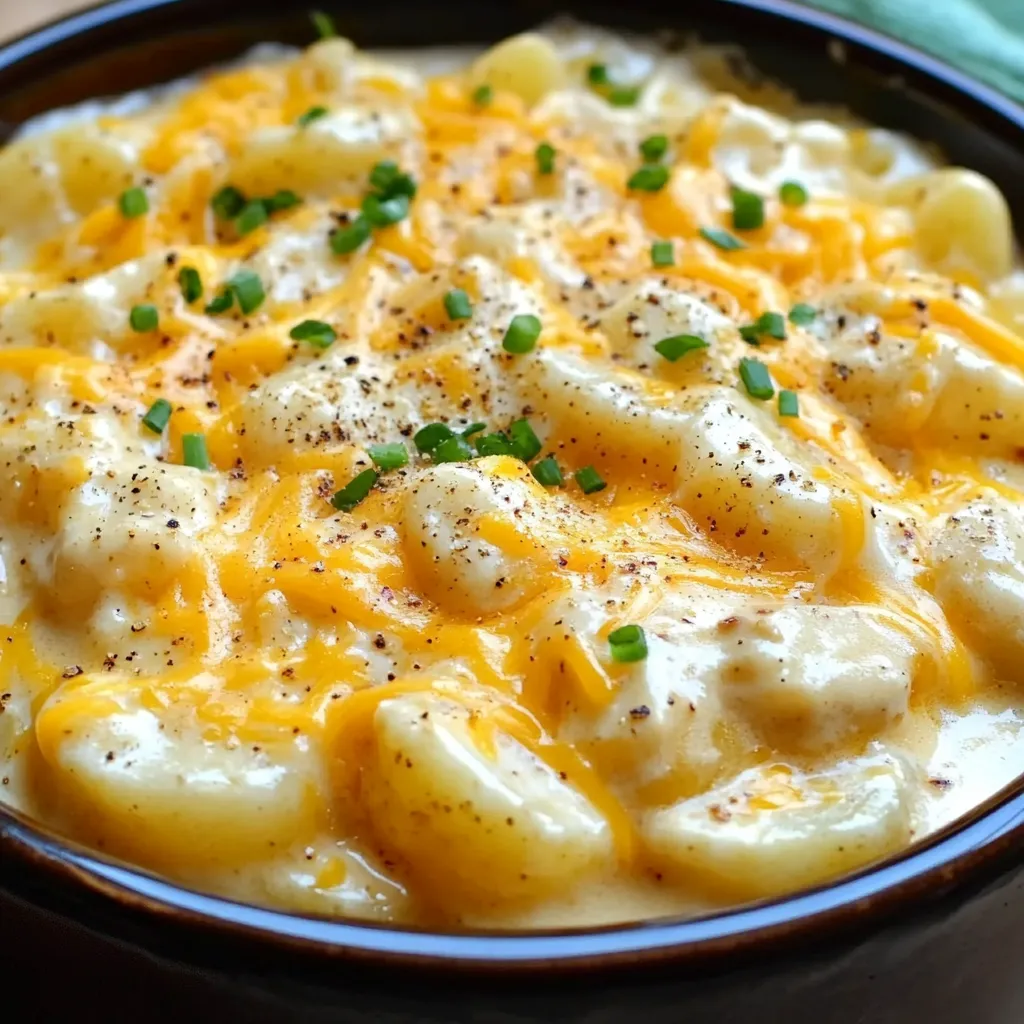 Crockpot Cheesy Potatoes