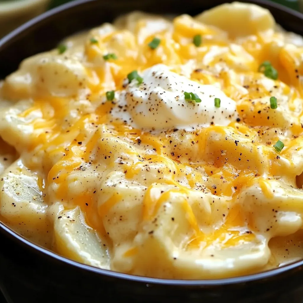 A bowl of cheesy macaroni.