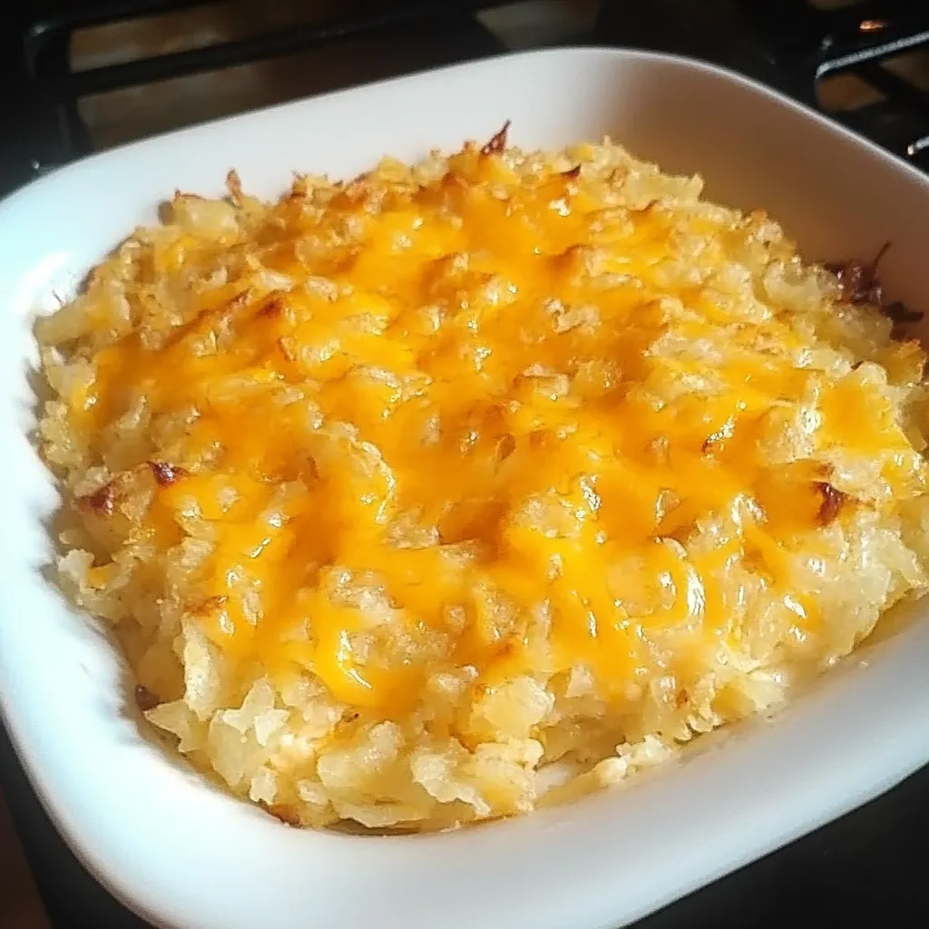 A white bowl of food with cheese on top.