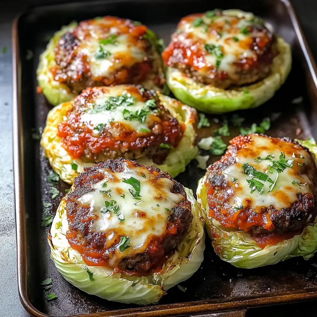 A tray of meatballs with cheese and sauce.