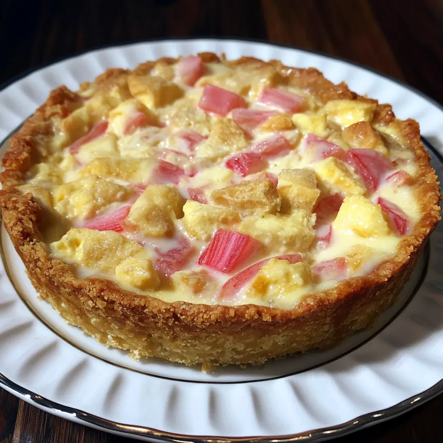 A slice of pie on a white plate.