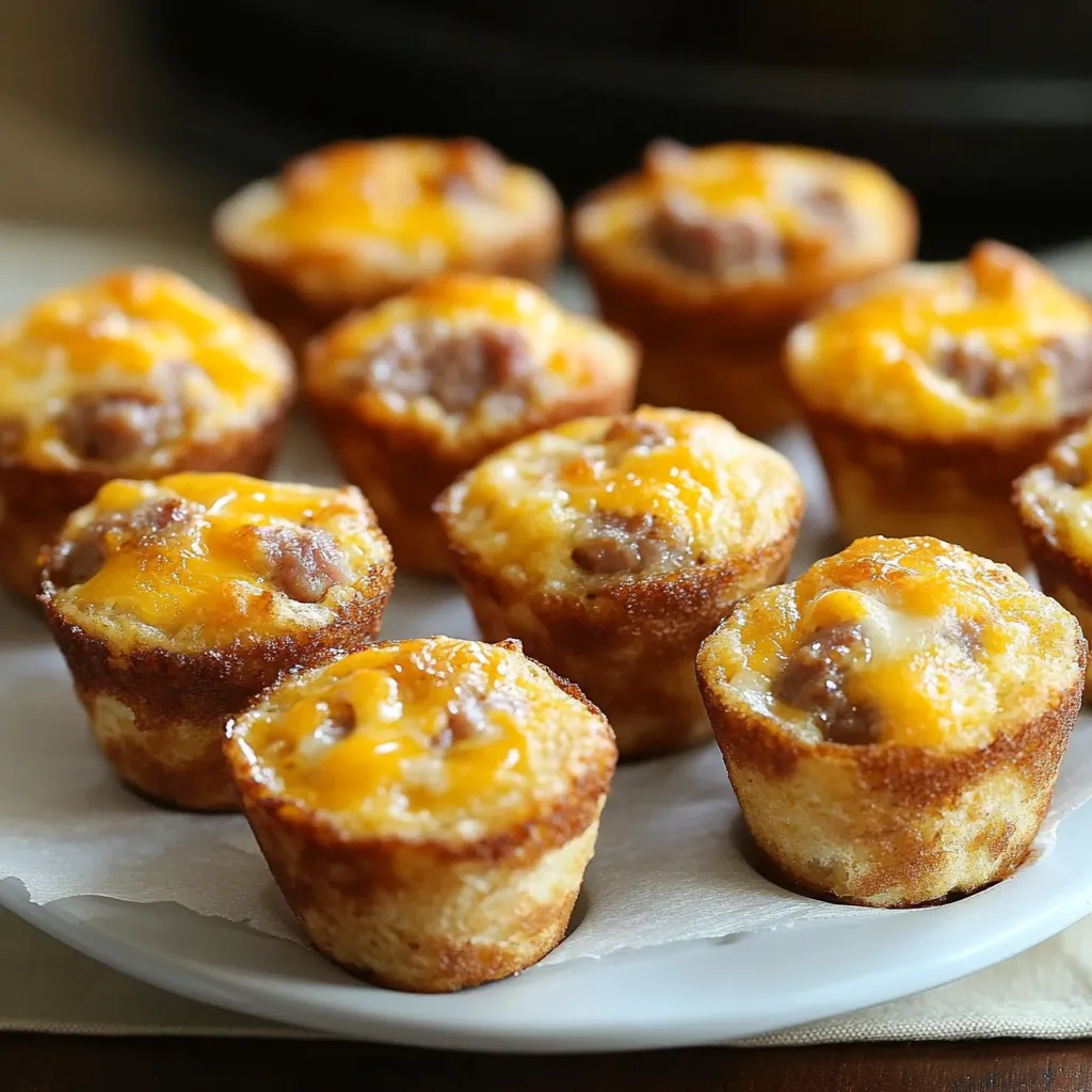 A plate of miniature meat and cheese sandwiches.