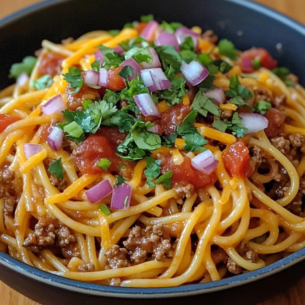 Taco Spaghetti