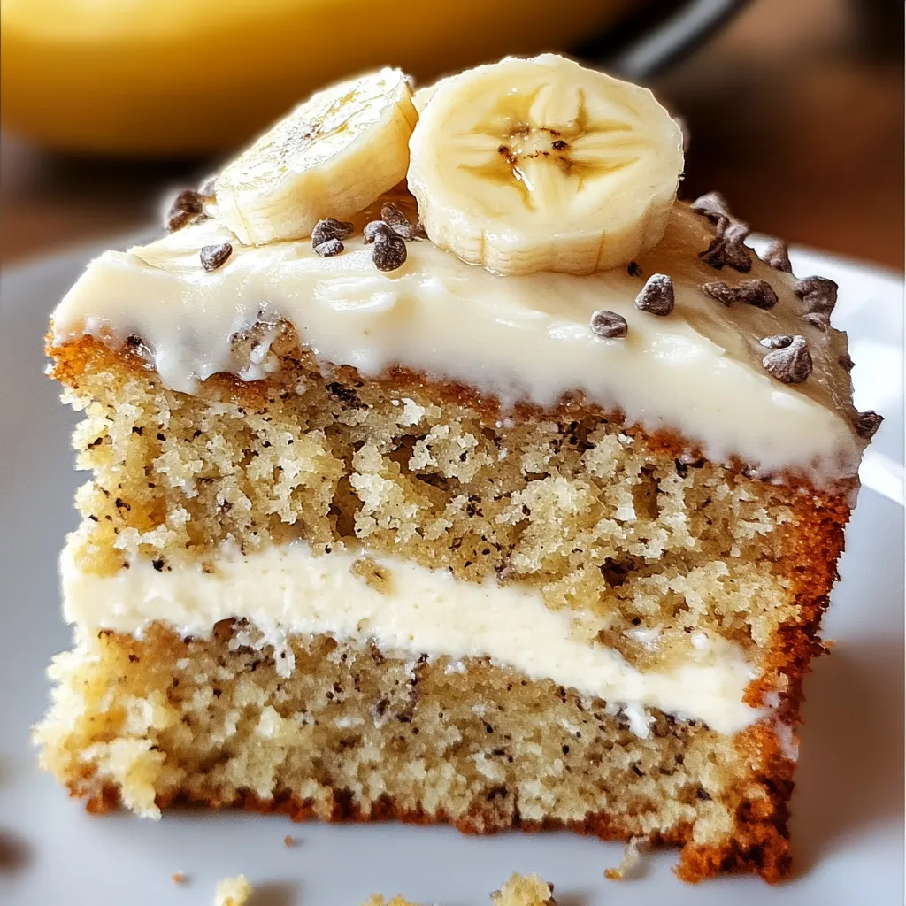Banana Bread Cake With Cream Cheese Frosting
