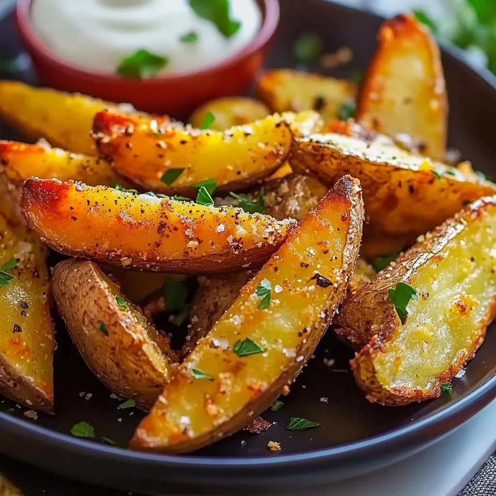 A bowl of fries with a side of dip.