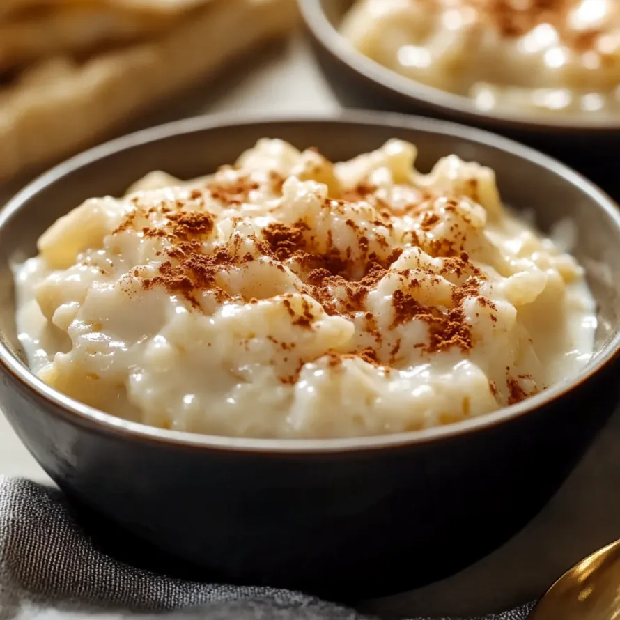 Bowl of food with cinnamon on top.