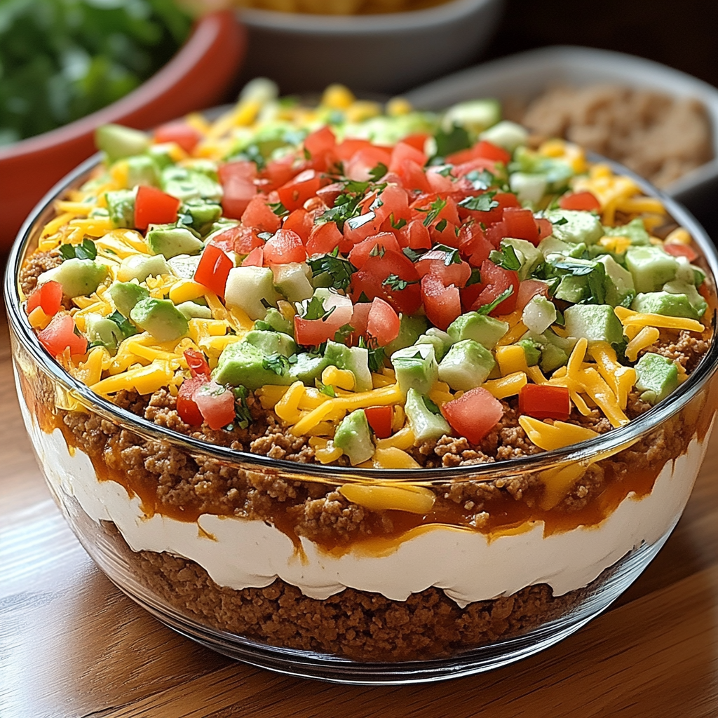 A delicious Mexican dish made with chicken, tomatoes, avocado, and cheese, served in a glass bowl.