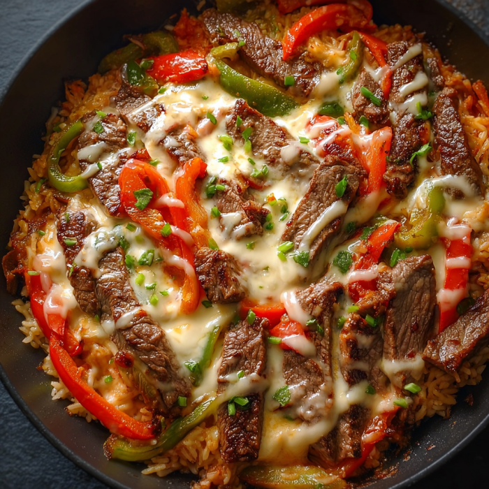 A close up of a delicious beef and vegetable stir fry in a black bowl.