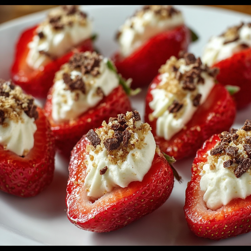 A plate of strawberry shortcake with whipped cream and chocolate chips.