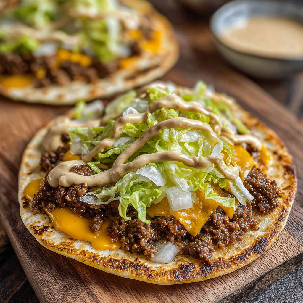 A delicious burger with lettuce, onions, and cheese, all topped with a generous amount of mayonnaise.