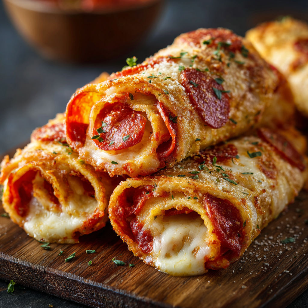 A delicious homemade pizza with cheese and pepperoni toppings.
