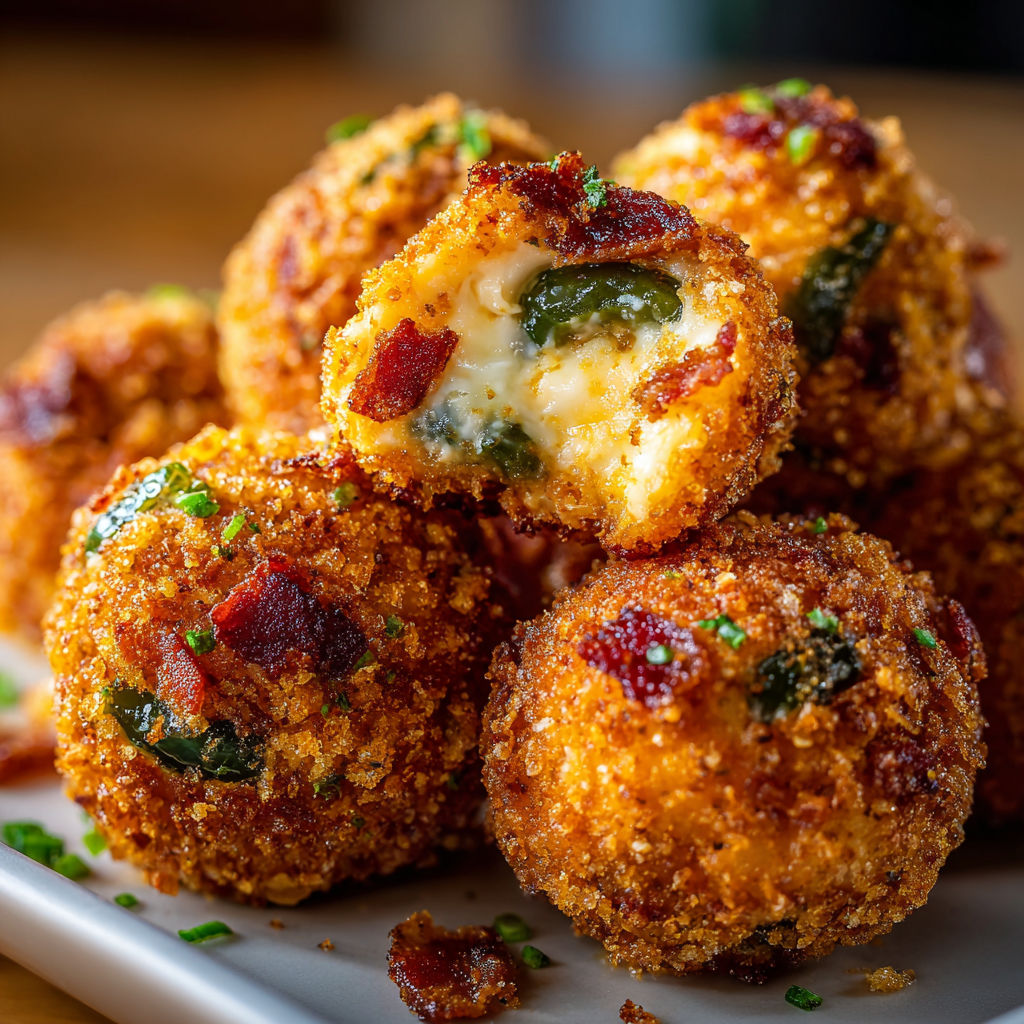 A plate of bacon and cheese stuffed mushrooms.