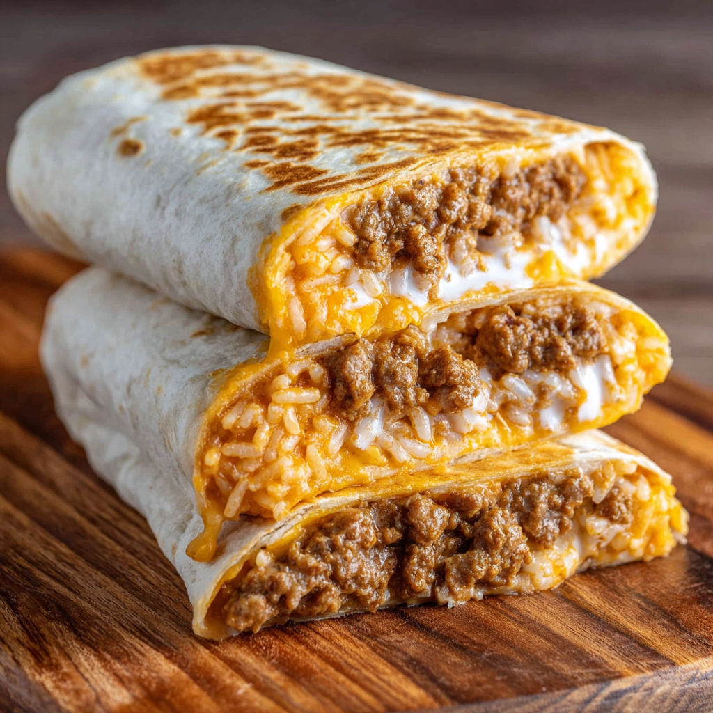 A delicious Mexican meal is served on a wooden table, featuring a plate of rice and beans with a side of meat.
