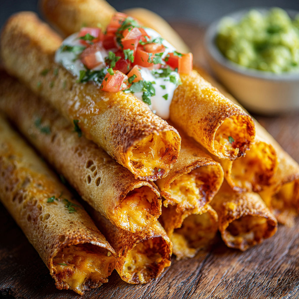 A delicious Mexican dish made with tortillas, cheese, and tomatoes.