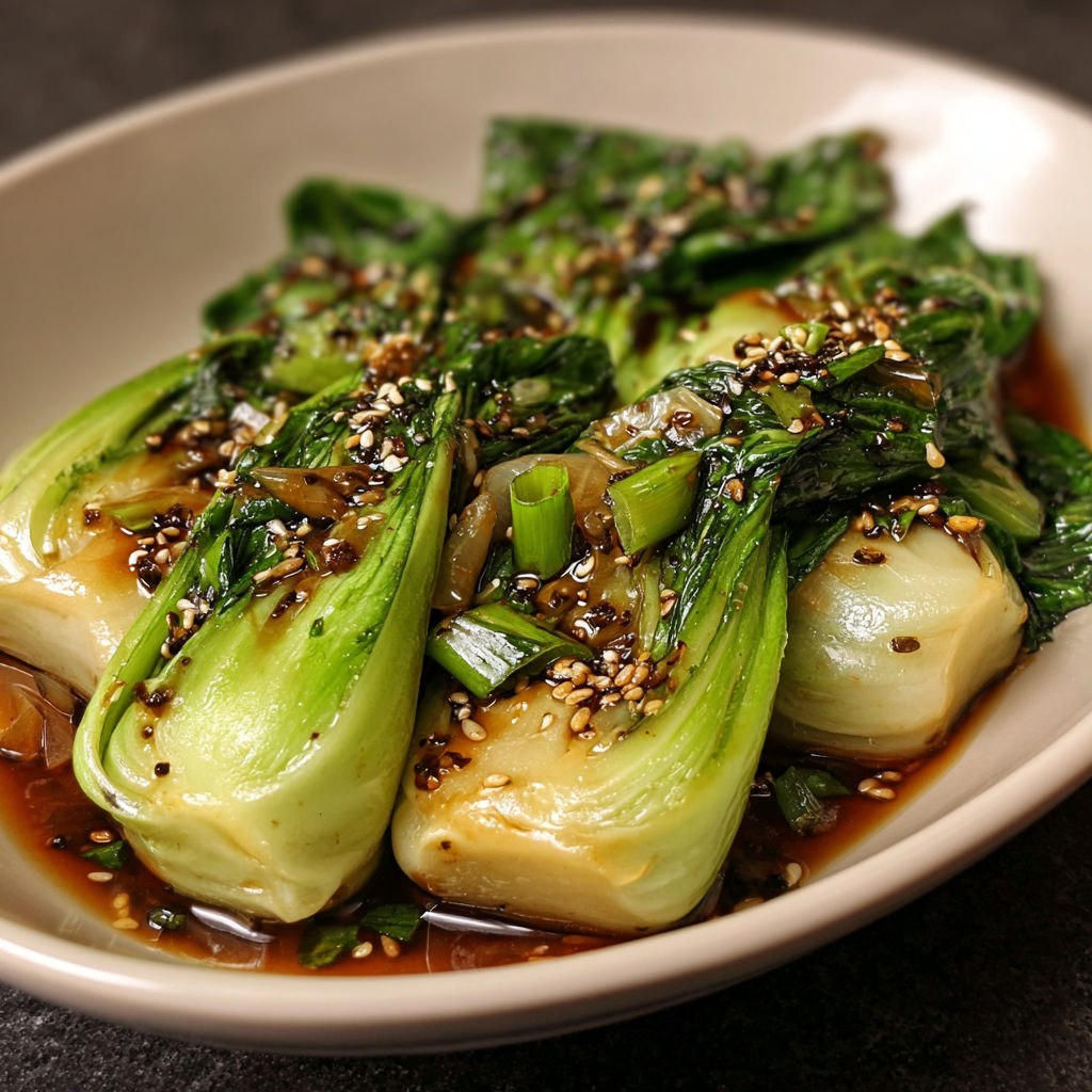 A bowl of stir fry vegetables, including broccoli, onions, and greens, is served with a brown sauce.