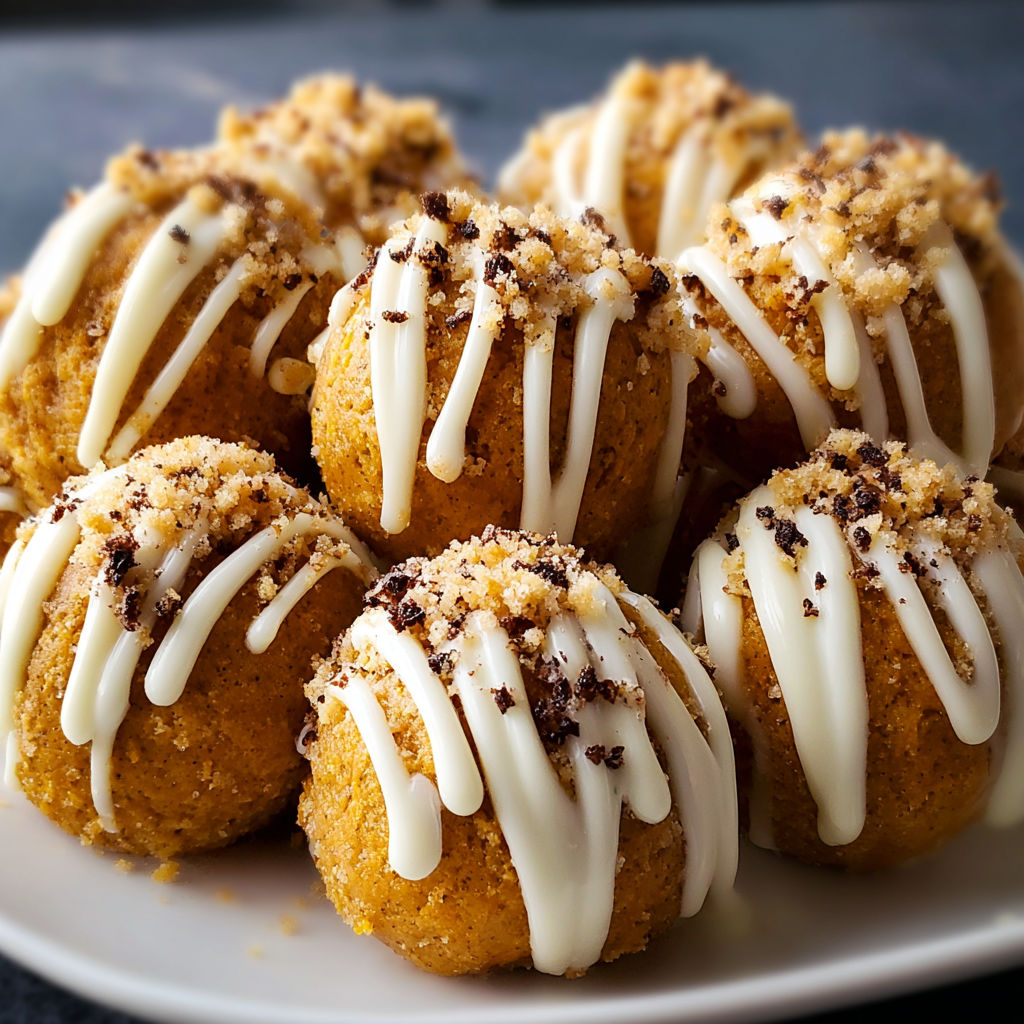A plate of delicious orange and white desserts with white icing.