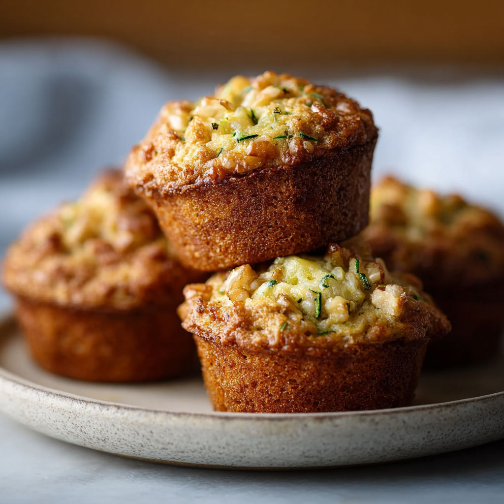 A plate of muffins with a variety of toppings, including cheese and bacon.