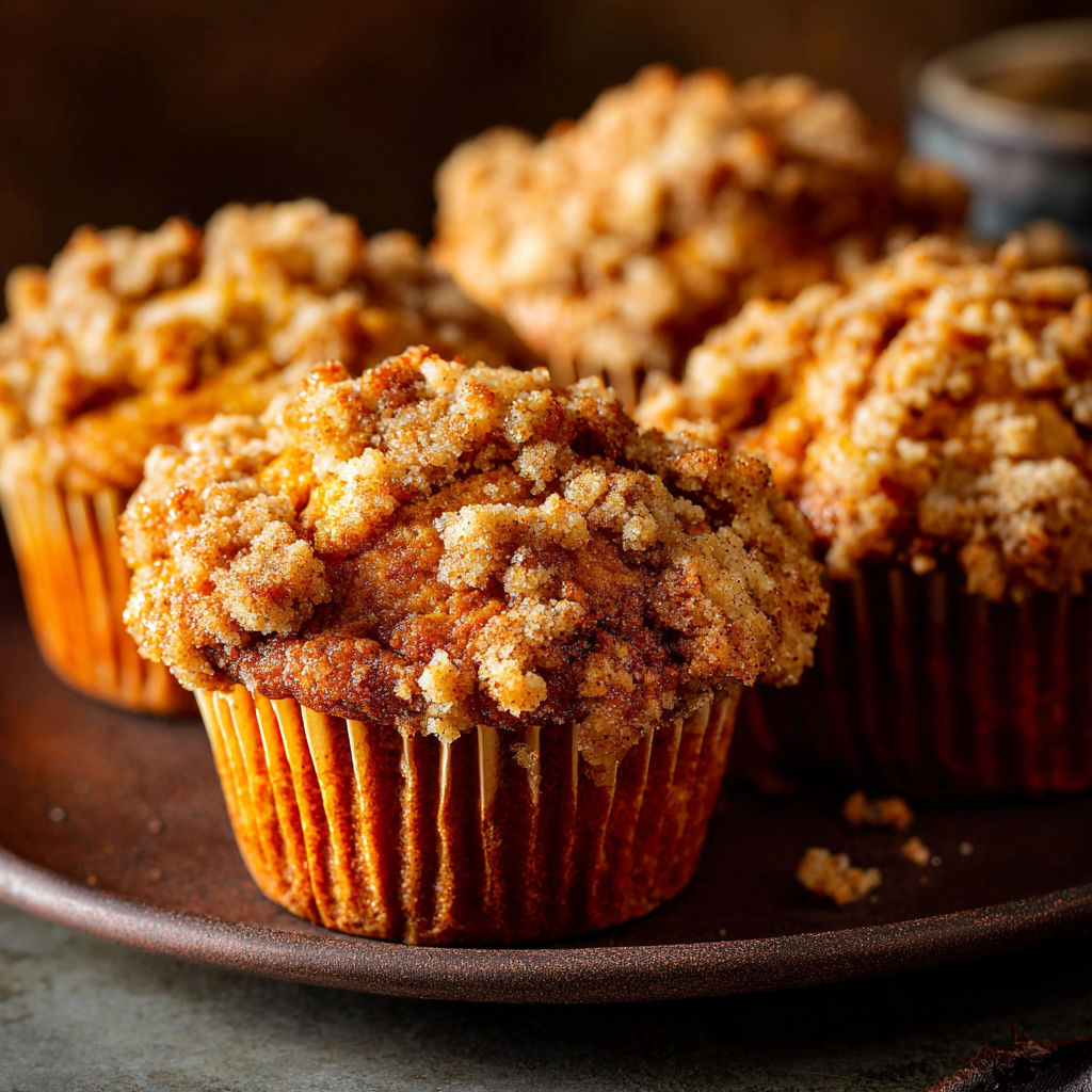 A plate of muffins with a cup of coffee.