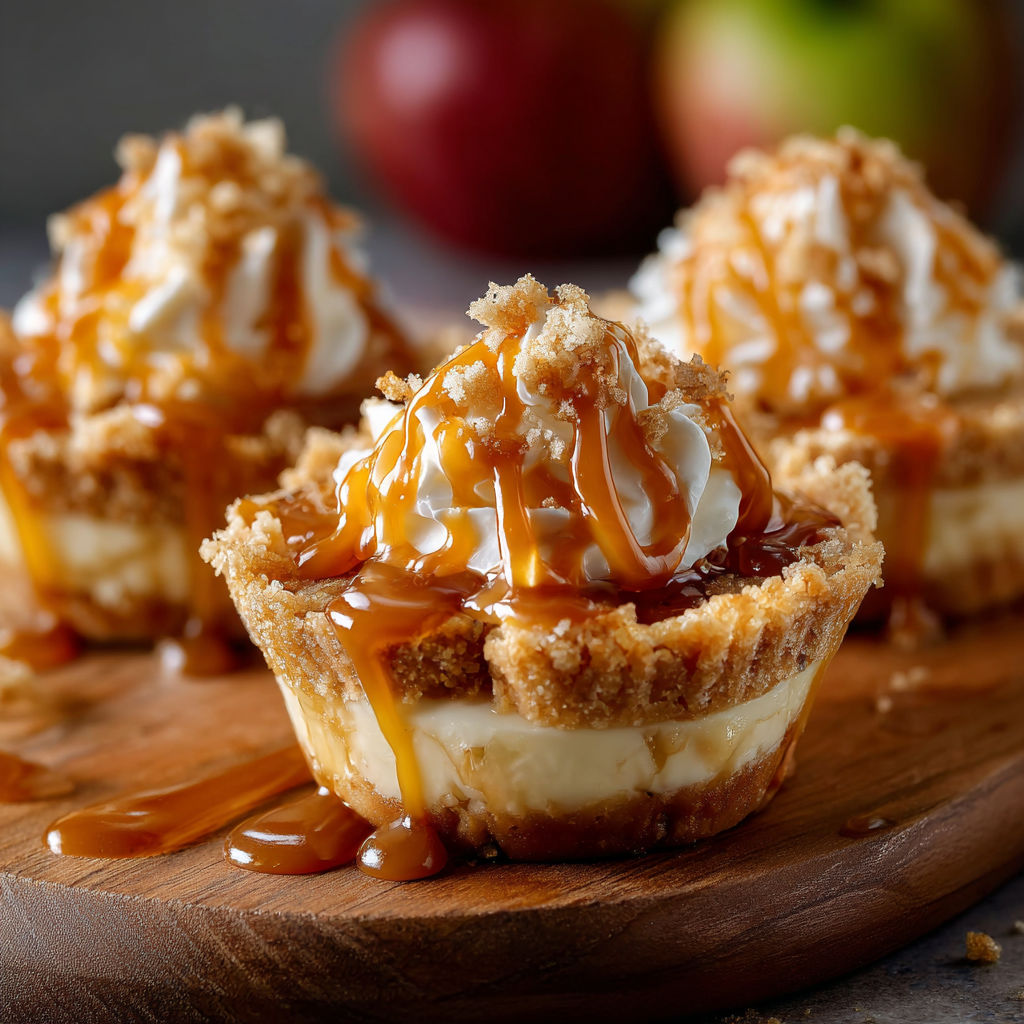 Caramel Apple Dessert Cups are a delicious treat made with a combination of apples, caramel, and pastry.