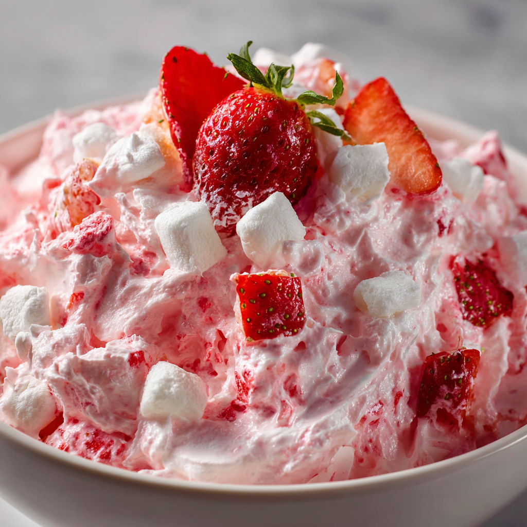 A bowl of strawberry shortcake with whipped cream and strawberries on top.