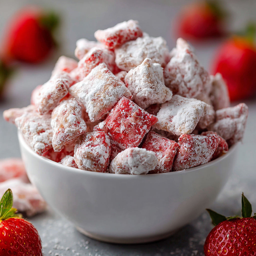 A bowl filled with a mixture of strawberries and sugar, creating a delicious and colorful dessert.
