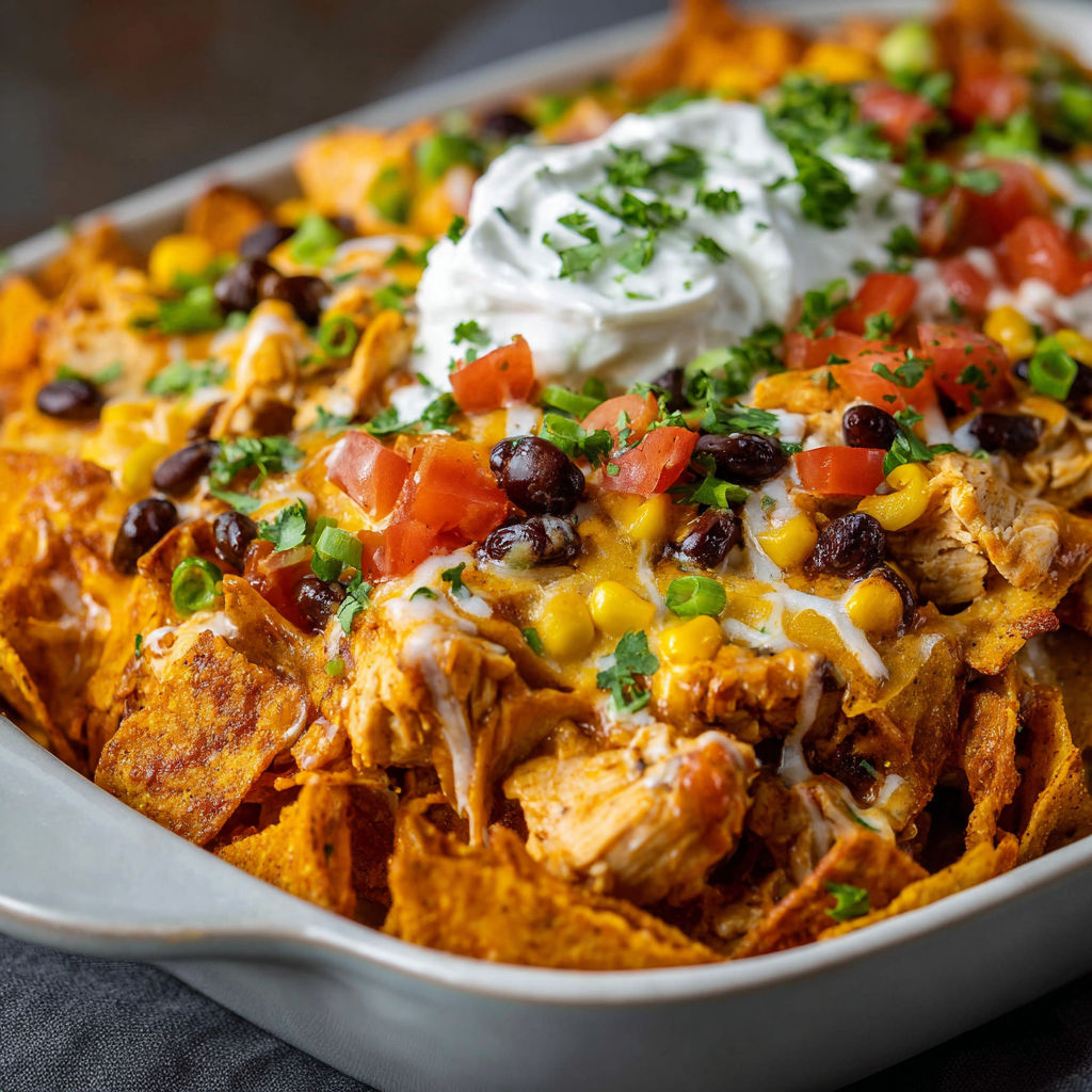 A Doritos Chicken Casserole