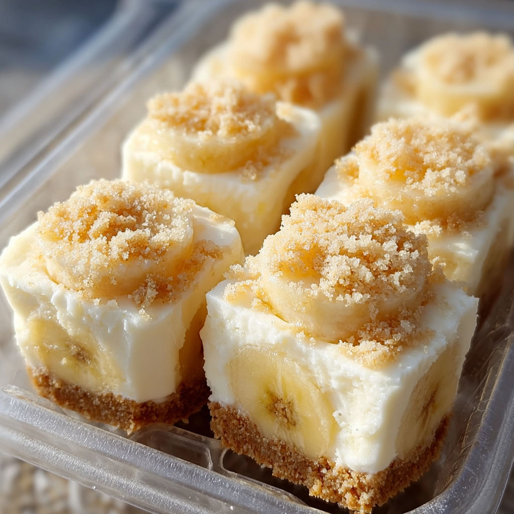 A close up of a dessert with bananas and nuts, possibly a banana nut cake or a banana nut bread.