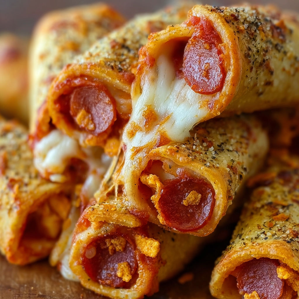 A delicious and creative twist on a classic pizza, Doritos Pizza Rolls are made by wrapping pizza in a tortilla and then rolling it up.