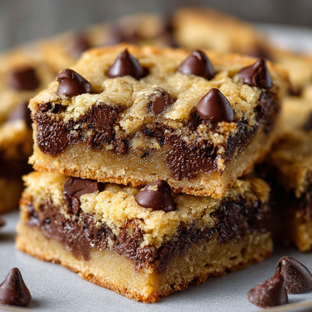 A close up of a delicious chocolate chip cookie with chocolate drizzled on top.